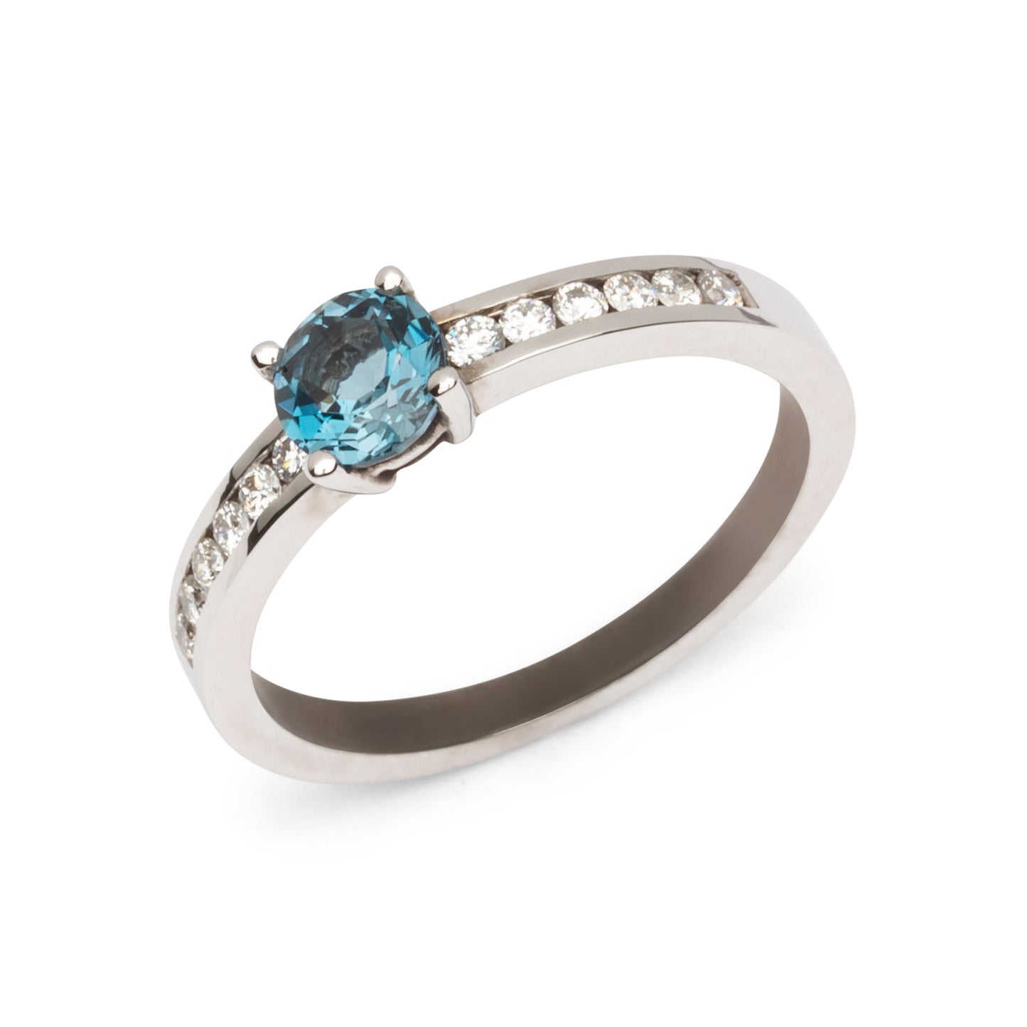 Blue Topaz Ring 0.40ct