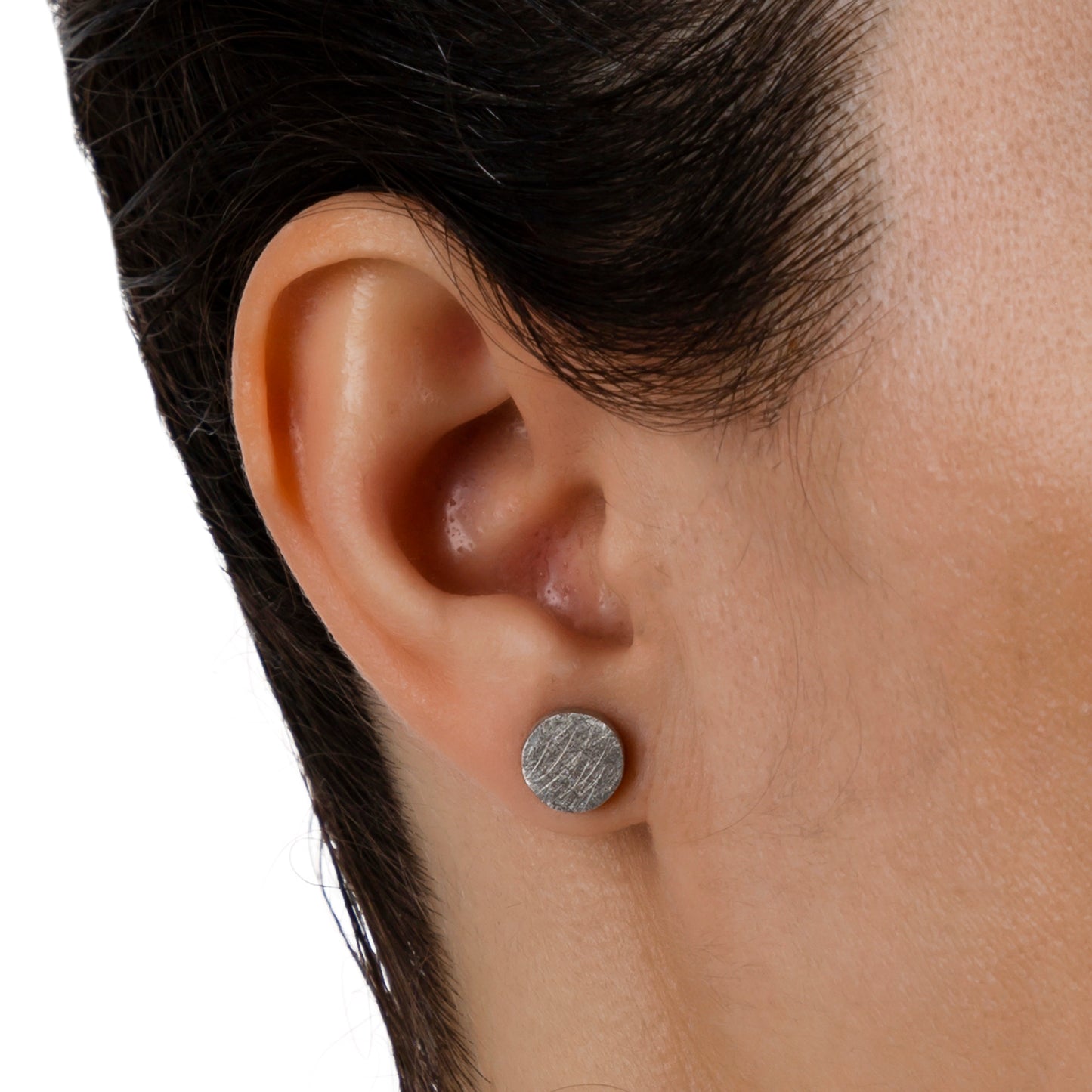 Pendientes Disco Blanco 3gr