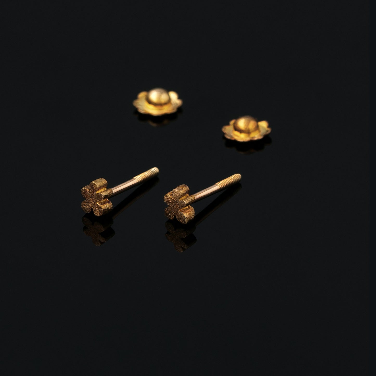 Yellow Nuage Baby Earrings