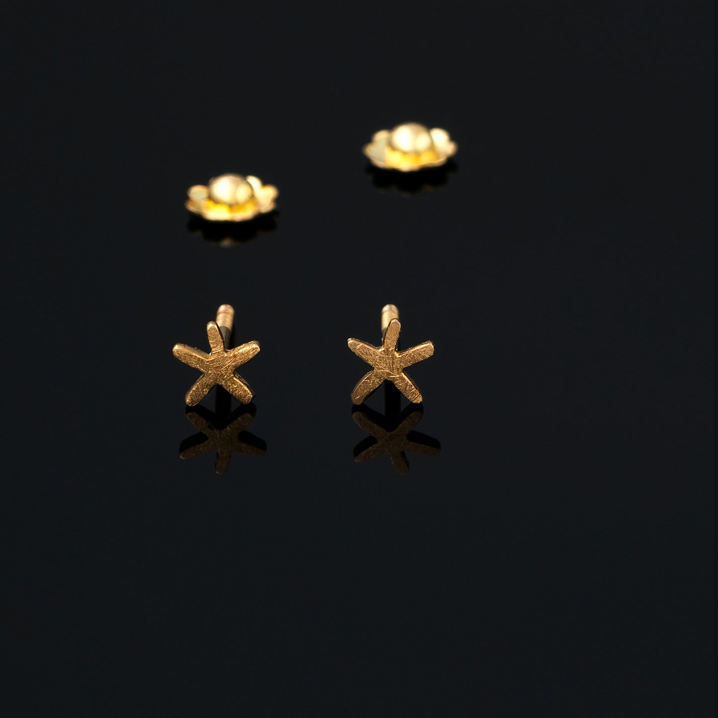 Yellow Étoile Baby Earrings