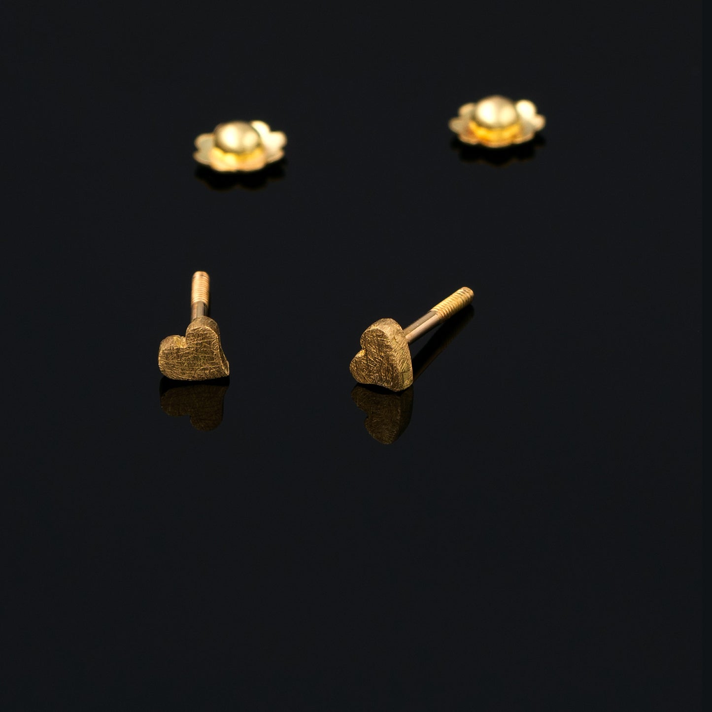Baby Coeur Yellow Earrings