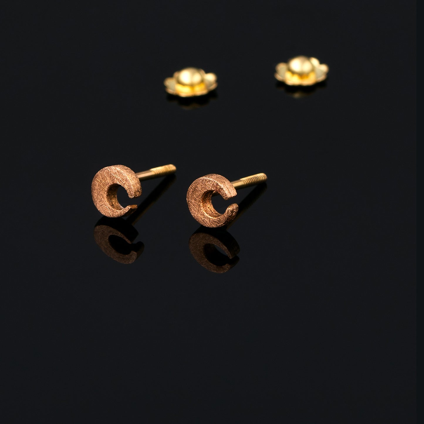 Pendientes de Bebé Lune Rosa