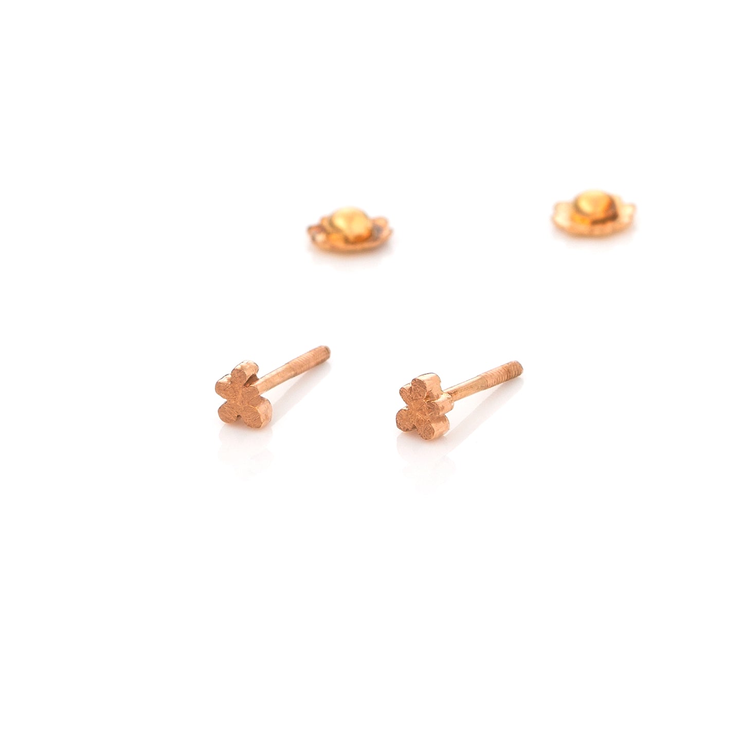Pink Cloud Baby Earrings
