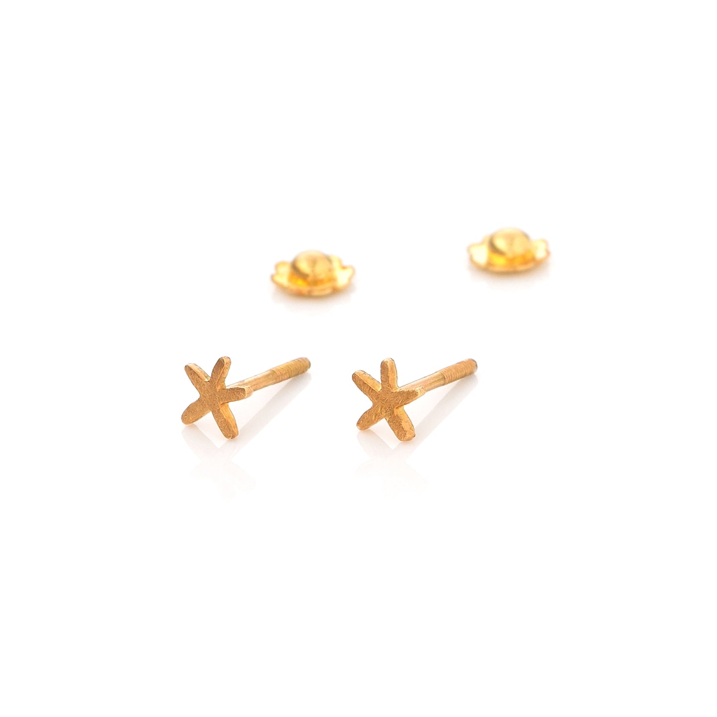 Yellow Étoile Baby Earrings