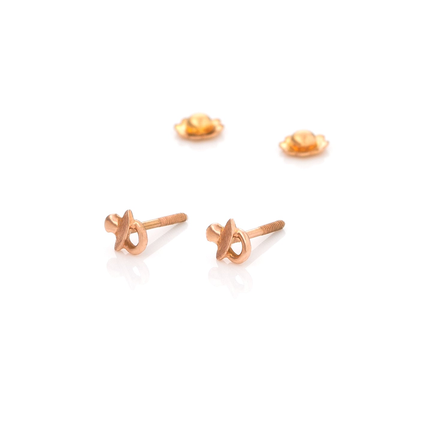 Yellow Doudou Baby Earrings