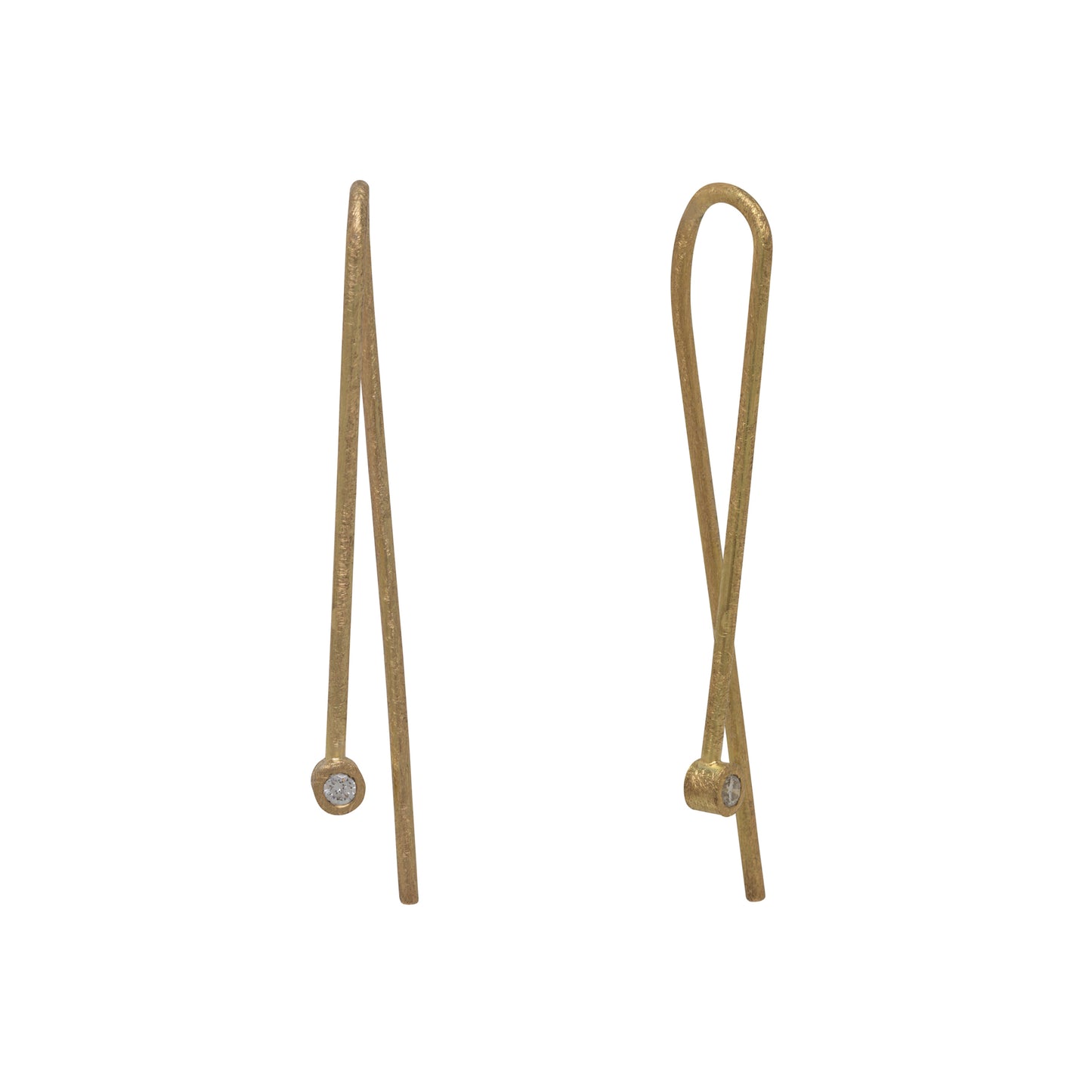 Yellow Nude Earrings 