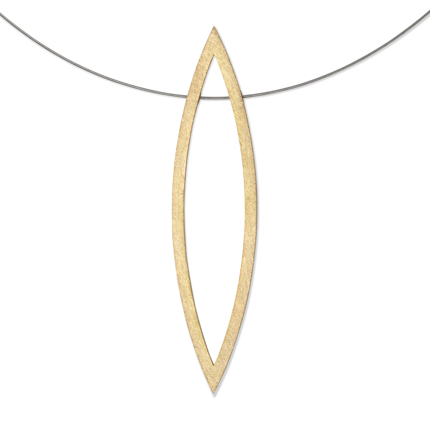Yellow Almond Pendant