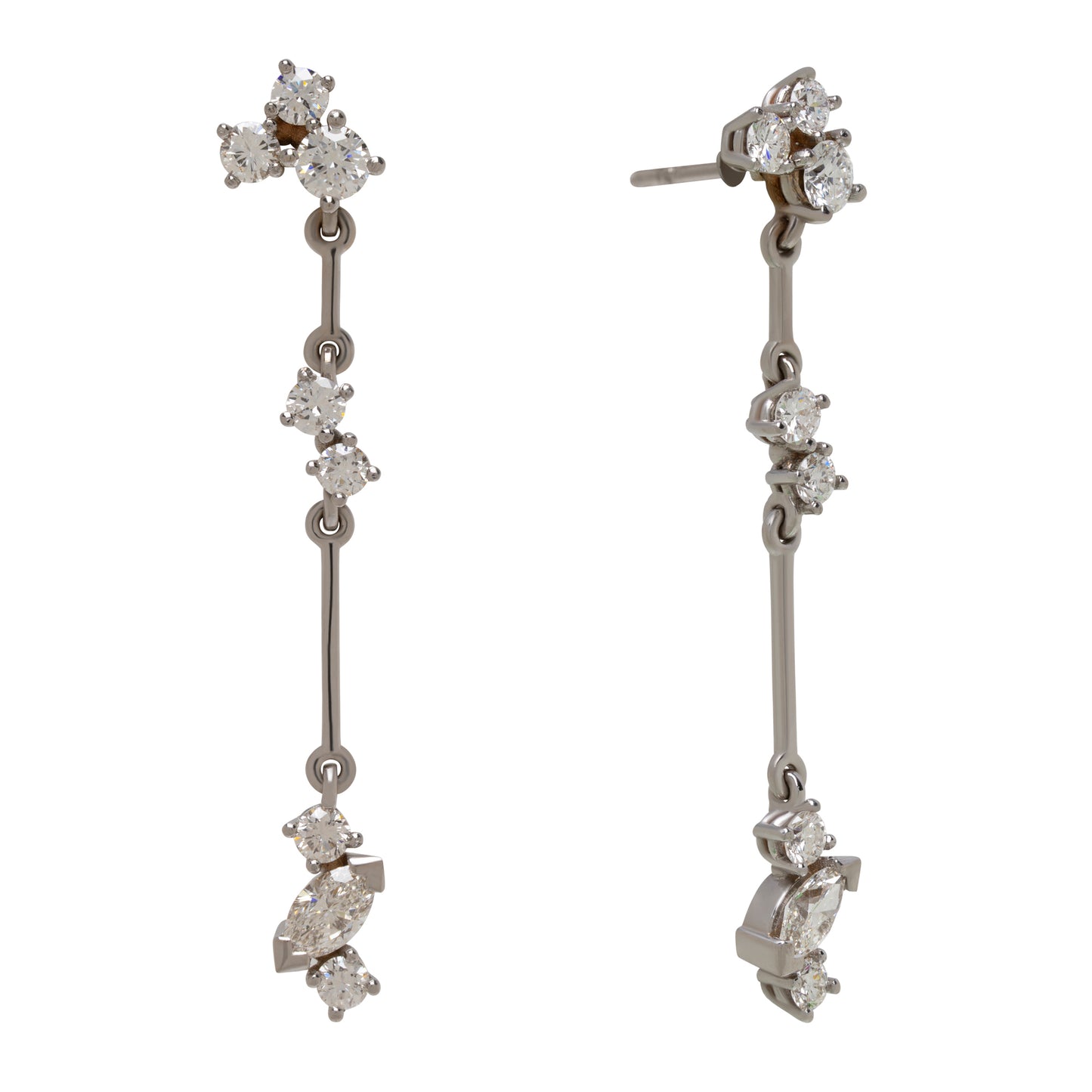 Yellow Nude Earrings 